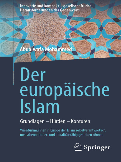 Title details for Der europäische Islam by Abualwafa Mohammed - Available